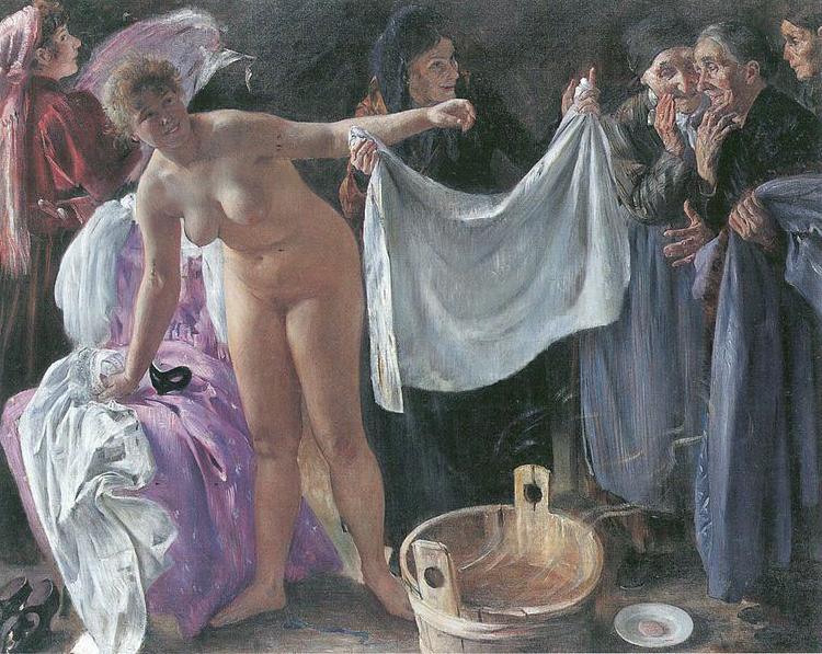 Lovis Corinth Die Hexen oil painting image